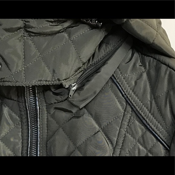 NEW Sebby Collection Quilted Teench Coat Jacket - Picture 4 of 8